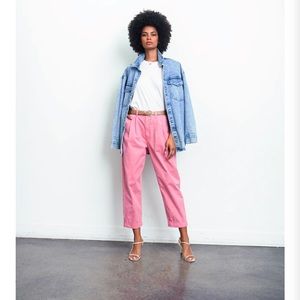 NWT Pistola KELLIN PLEATED TROUSER -
FLAMINGO